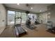 Fitness center featuring treadmills and elliptical machines at 1260 Dolphin Bay Way # 203, Sarasota, FL 34242