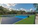 Two pickleball courts with green and blue surfaces at 6935 Cumberland Ter, University Park, FL 34201