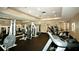 Fitness center with cardio and weight training equipment at 4751 Travini Circle # 4-116, Sarasota, FL 34235