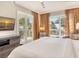 Main bedroom with ocean view and access to private balcony at 915 Seaside Dr # 607 Weeks 14-15, Sarasota, FL 34242