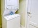 Convenient stackable washer and dryer in unit at 915 Seaside Dr # 607 Weeks 14-15, Sarasota, FL 34242