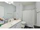 Clean bathroom with shower/tub combo and vanity at 4802 51St W St # 1305, Bradenton, FL 34210