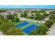 Two tennis courts near condo community at 4802 51St W St # 1305, Bradenton, FL 34210