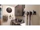 Laundry room with modern washer and dryer, and ample storage at 500 Buttonwood Dr, Longboat Key, FL 34228