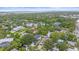 Aerial view of the property and surrounding neighborhood at 1807 Robinhood St, Sarasota, FL 34231