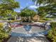 Relaxing gazebo with benches, perfect for community gatherings at 11406 Belvedere Ter, Lakewood Ranch, FL 34211