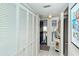Bright entryway with built-in storage and access to patio at 1801 Gulf N Dr # 275, Bradenton Beach, FL 34217