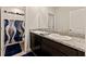Bathroom with double vanity and shower/tub combo at 404 158Th E St, Bradenton, FL 34212