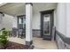 Front porch with rocking chairs and a welcoming atmosphere at 404 158Th E St, Bradenton, FL 34212