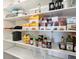 Well-organized pantry with ample shelving at 2966 Great Abaco Way, Bradenton, FL 34208