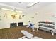 Fitness center with rowing machine and weights at 1045 Gulf Of Mexico Dr # 403, Longboat Key, FL 34228