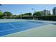 Two well-maintained tennis courts at 1045 Gulf Of Mexico Dr # 403, Longboat Key, FL 34228