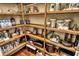 Well-organized pantry with ample shelving at 811 Riviera Dunes Way, Palmetto, FL 34221