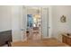 Home office with view of the living room and waterfront at 811 Riviera Dunes Way, Palmetto, FL 34221