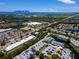 Aerial view showing a house's location near Longboat Key at 3423 52Nd Avenue W Cir # 267, Bradenton, FL 34210