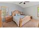 Spacious bedroom with a large bed and plenty of natural light at 3423 52Nd Avenue W Cir # 267, Bradenton, FL 34210