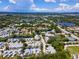 Aerial view showcasing a single-Gathering home in a residential neighborhood at 3423 52Nd Avenue W Cir # 267, Bradenton, FL 34210