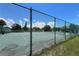 Community tennis courts with chain link fence at 3423 52Nd Avenue W Cir # 267, Bradenton, FL 34210
