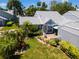 Aerial view showing the house, landscaping, and neighborhood at 3423 52Nd Avenue W Cir # 267, Bradenton, FL 34210