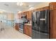 Modern kitchen with stainless steel appliances and ample counter space at 3423 52Nd Avenue W Cir # 267, Bradenton, FL 34210