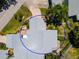 Overhead view of a home's private backyard and patio area at 3423 52Nd Avenue W Cir # 267, Bradenton, FL 34210