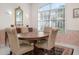 Elegant dining room with a classic table and chairs, perfect for entertaining at 5249 Far Oak Cir, Sarasota, FL 34238