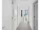 Bright hallway with view to living room and water view at 2912 W Santiago St # 2004, Tampa, FL 33629