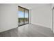 Bright bedroom with access to balcony and city views at 2912 W Santiago St # 2004, Tampa, FL 33629