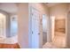 Clean hallway with access to bedrooms and bathroom at 4271 Cascade Falls Dr, Sarasota, FL 34243