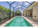 Screened pool and patio area, great for outdoor entertaining at 14215 Kinglet Ter, Lakewood Ranch, FL 34202