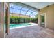 Screened pool and patio area, great for outdoor entertaining at 14215 Kinglet Ter, Lakewood Ranch, FL 34202