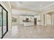 Spacious kitchen with white cabinets, granite countertops and stainless steel appliances at 14215 Kinglet Ter, Lakewood Ranch, FL 34202