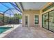 Screened pool and patio area, great for outdoor entertaining at 14215 Kinglet Ter, Lakewood Ranch, FL 34202