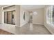 Bright breakfast room with tile floors and plantation shutters at 14215 Kinglet Ter, Lakewood Ranch, FL 34202