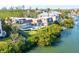 Waterfront home with private pool and patio at 815 Tropical Cir, Sarasota, FL 34242