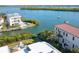 Waterfront property with modern home and private dock at 815 Tropical Cir, Sarasota, FL 34242