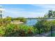 Scenic view of the canal and lush vegetation at 815 Tropical Cir, Sarasota, FL 34242