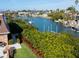 Luxury homes and boats along a canal at 815 Tropical Cir, Sarasota, FL 34242