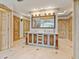 Bathroom with and sinks, and plenty of storage at 815 Tropical Cir, Sarasota, FL 34242
