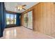 Screened porch with tiled floor and access to backyard at 4109 66Th Street W Cir # 4109, Bradenton, FL 34209