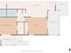 Floor plan showing two bedrooms, living room and patio at 4109 66Th Street W Cir # 4109, Bradenton, FL 34209