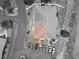 Aerial view of the property and parking lot at 4109 66Th Street W Cir # 4109, Bradenton, FL 34209