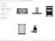 Stainless steel kitchen appliances, including a cooktop, range hood, and oven at 2521 Waterfront Cir, Sarasota, FL 34240