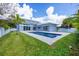 Stunning pool and backyard view at 2234 Hibiscus St, Sarasota, FL 34239