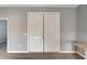 Modern entryway with double doors and gray walls at 1174 S Mcduff St, North Port, FL 34288