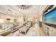 Spacious living area with an open floor plan, showing the kitchen and Gathering room at 7275 Lismore Ct, Lakewood Ranch, FL 34202