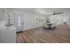 Bright dining room with hardwood floors and modern furniture at 353 Suwanee Ave, Sarasota, FL 34243