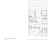 One-story floor plan with three bedrooms and two bathrooms at 13215 Ramblewood Trl, Bradenton, FL 34211
