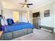 Spacious bedroom with a king-size bed and ensuite bathroom access at 177 Vinadio Blvd, Nokomis, FL 34275