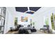 Spacious bedroom with wood floors and modern decor at 3523 Trebor Ln, Sarasota, FL 34235